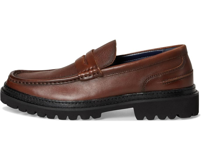 Лоферы Steve Madden Ashland на каблуке из кожи со стелькой из ЭВА