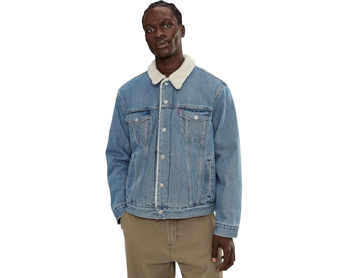 Джинсовая куртка Type 3 Sherpa Trucker с подкладкой из искусственного меха Levi's®