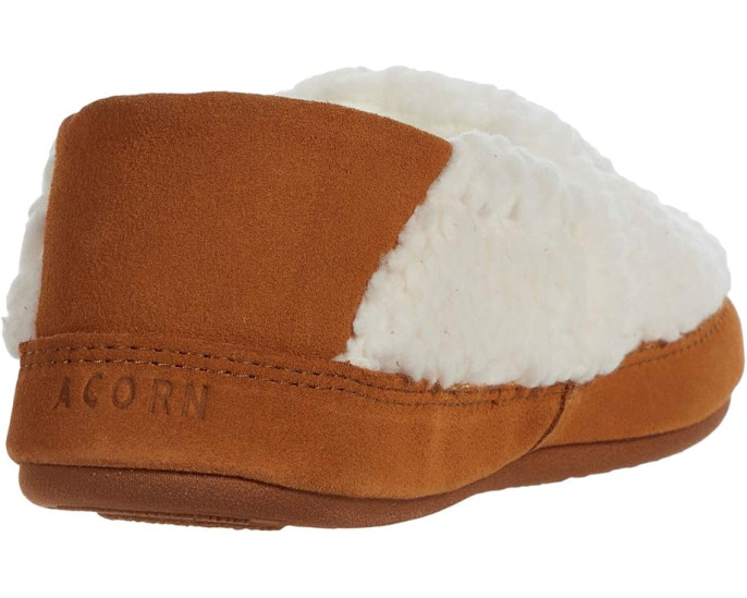 Домашние тапочки Acorn Collapsible Heel Moc II Buff Popcorn