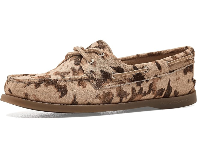 Ботинки AO 2 Eye Sperry широкой полноты с кожаным верхом