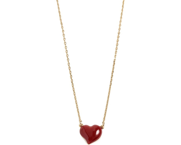 Кулон Amour от Kate Spade New York в форме сердца на цепочке