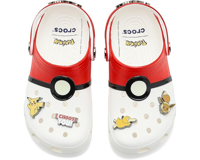 Клоги Pokemon 2 от Crocs с вентиляцией