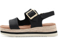 Детские сандалии TOMS Giana на платформе с клиновидным каблуком