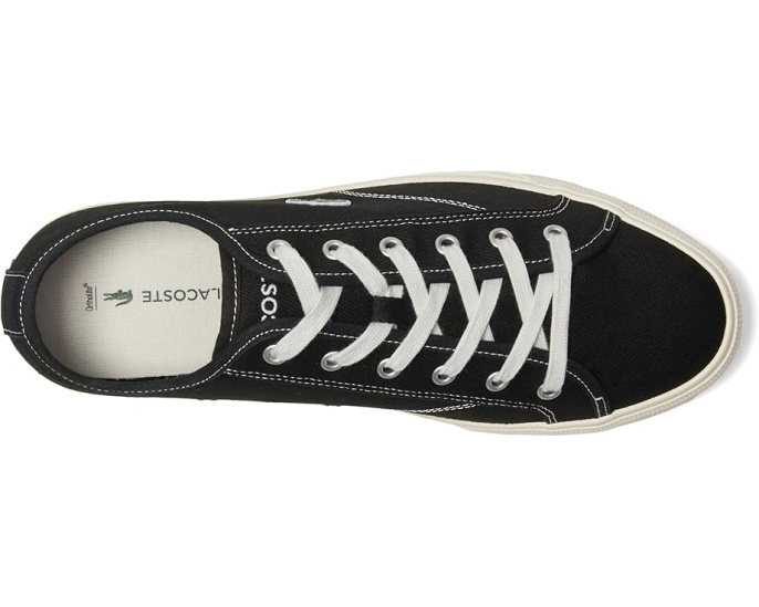 Кроссовки Lacoste Backcourt с круглым носком и вулканизированной подошвой