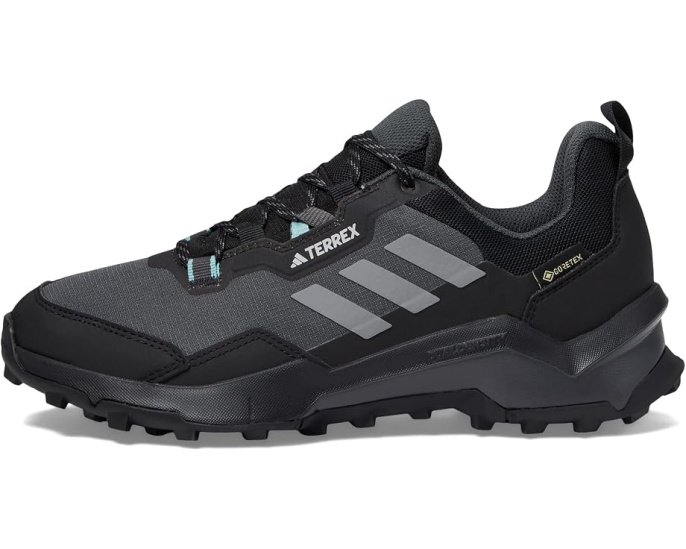 Кроссовки для хайкинга Terrex AX4 GTX Adidas черно серо мятные