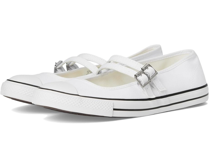 Converse Chuck Taylor All Star Dainty Mary Jane белые