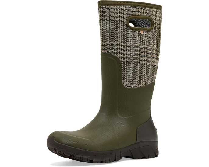 Bogs Whiteout II Plaid утепленные сапоги в клетку