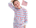 Детская толстовка Dreamcloth Vineyard Vines с капюшоном в полоску