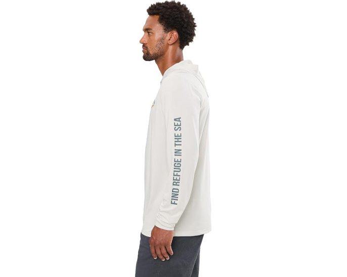 Рашгард с капюшоном Bitmap Hood Sunshirt от Salty Crew