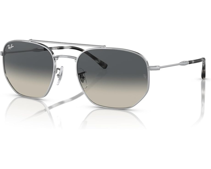 Солнцезащитные очки Ray-Ban 0RB3707 с металлической оправой