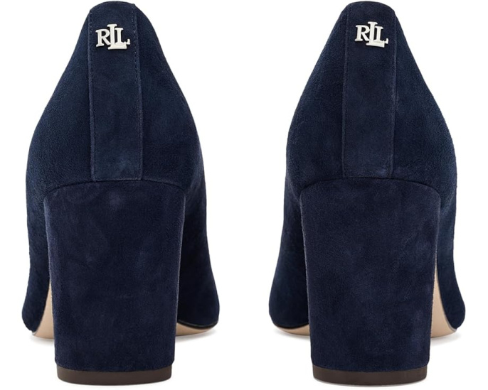 Лодочки Lauren Ralph Lauren Lanette на устойчивом каблуке