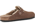 Birkenstock Boston клоги из замши с овчиной