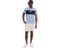 Поло Lacoste Regular Fit с цветными блоками и контрастной окантовкой