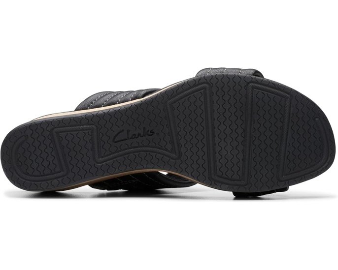 Сандалии Clarks Chelseah Path на танкетке с кожаным верхом