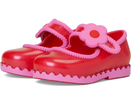 Балетки Hip Ballerina с аппликацией цветка и липучкой Mini Melissa