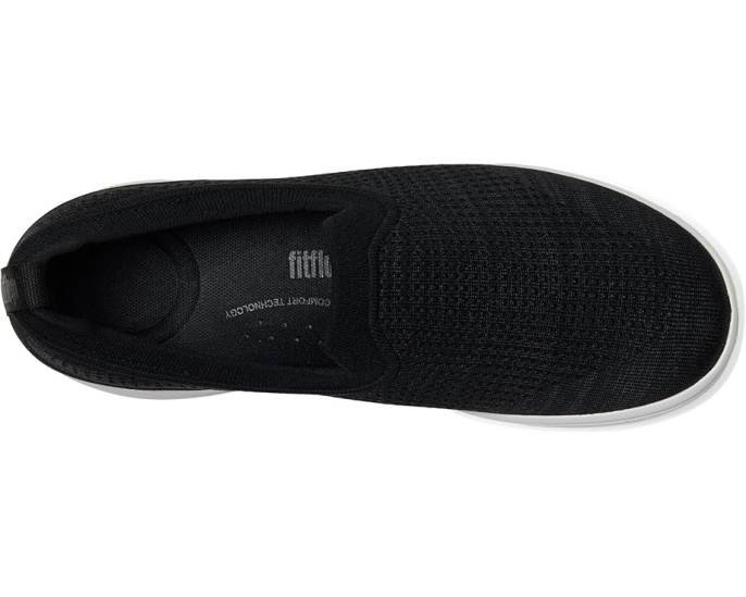 Кеды FitFlop Super-Q Knit слипоны с технологией iQushion