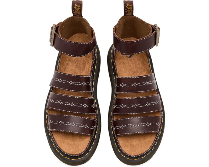 Сандалии Clarissa II Quad Rodeo от Dr. Martens с тремя ремешками