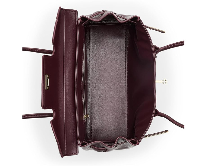 Сумка через плечо JW PEI Yara Shoulder Bag глубокий бордовый