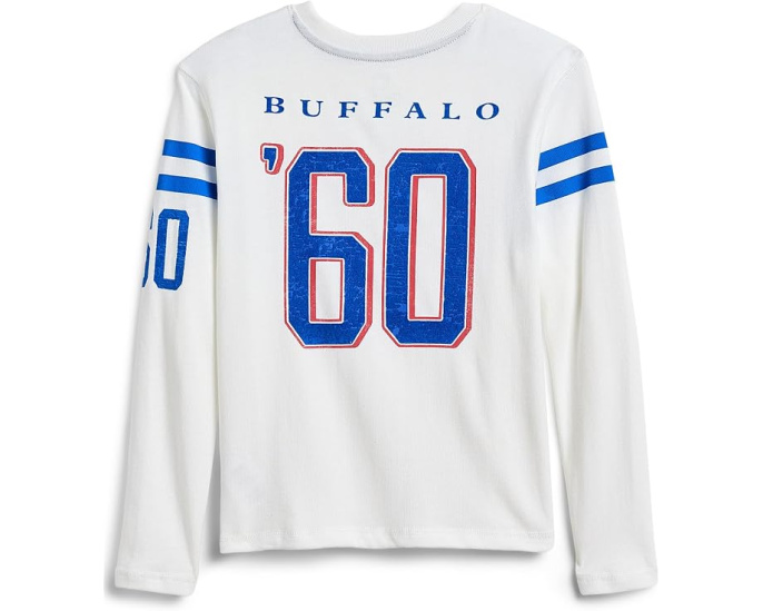 Футболка NFL Buffalo Bills с полосатым кокеткой для детей