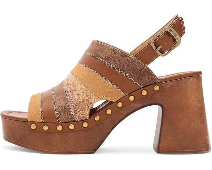 Сабо FRYE AND CO. Wylie Patchwork с блочным каблуком