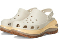 Кроссовки-клоги Crocs Mega Crush с высокой платформой и ремешком