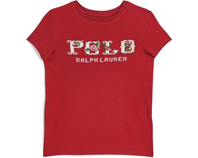 Logo Cotton Jersey Tee (Big Kid)