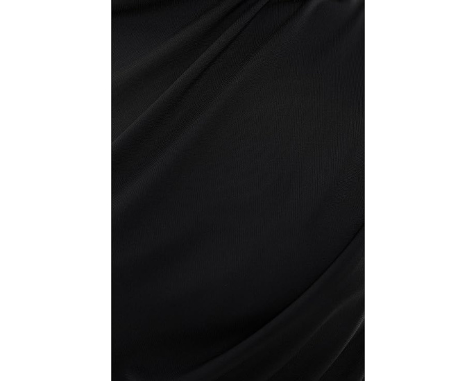 Топ Lauren Ralph Lauren Shirred Stretch Jersey Mock Neck с имитацией воротника