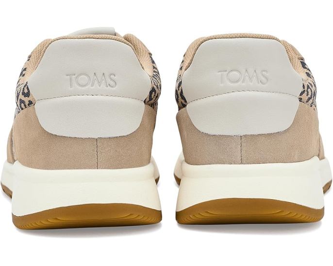 Кроссовки TOMS TRVL LITE Retro из замши с эластичным мысом и съемной стелькой