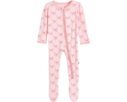 Комбинезон с рюшами и двусторонней молнией для малышей от Kickee Pants Kids