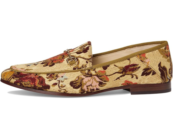 Лоферы Sam Edelman Loraine с металлической пряжкой и принтом