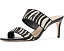 Босоножки Sutton Zebra Haircalf от Cinq à Sept с квадратным носком
