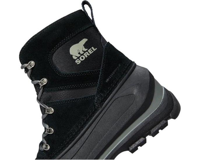 Водонепроницаемые ботинки SOREL Buxton Lace с утеплителем 200g и воротником из овчины