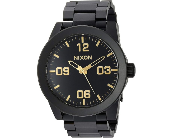 Наручные часы Nixon Corporal SS из нержавеющей стали с браслетом