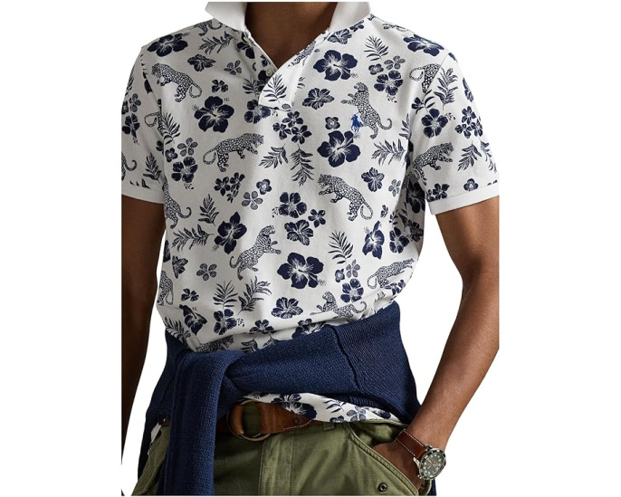Классическая рубашка поло Polo Ralph Lauren Tropical Mesh