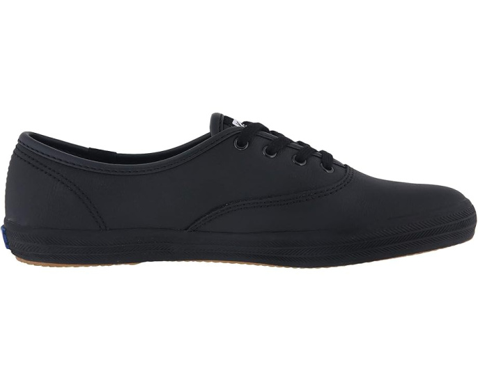 Кожаные кроссовки Keds Champion Leather Lace Up на резиновой подошве