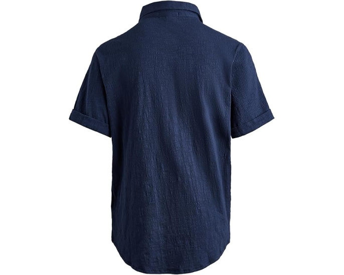 Appaman Kids Beach Shirt с воротником и карманом для мальчиков и девочек