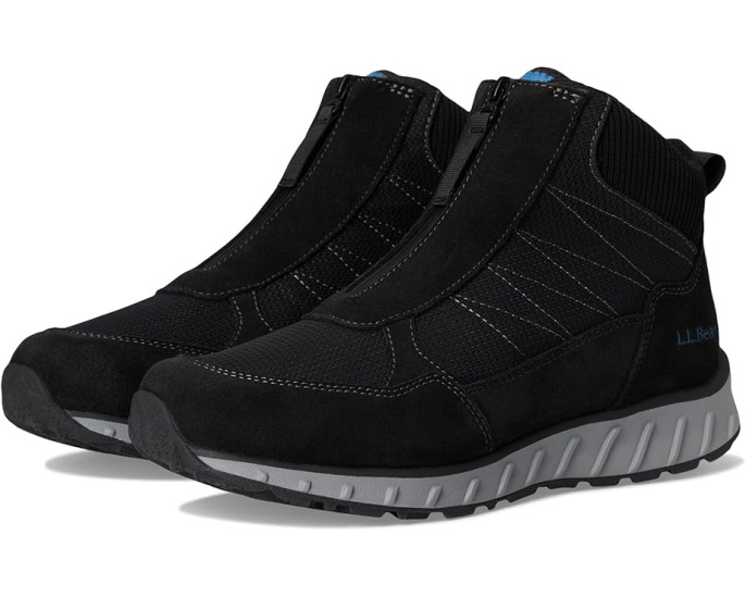 Утепленные водонепроницаемые кроссовки Snow Sneakers с передней молнией L.L.Bean
