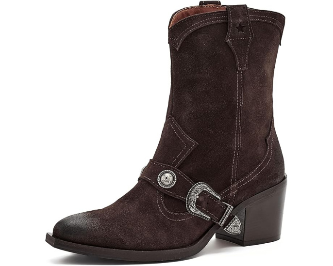 Ковбойские сапоги Free People Farrah Western с острым носком