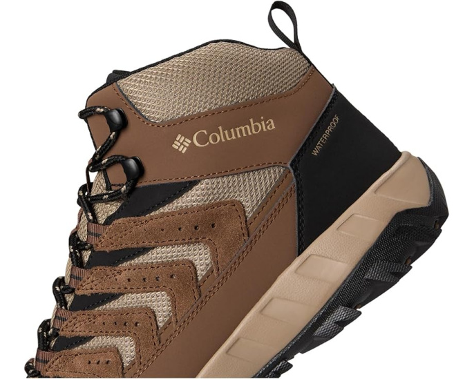 Трекинговые ботинки Columbia Strata Trail Mid Waterproof с амортизацией Techlite и Omni Grip