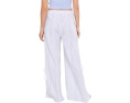 XCVI Штаны Muriel Wide Leg в полоску белые