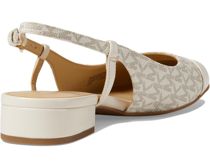 Майкл Корс балетки Perla Flex Sling Flat с пряжкой и металлическим акцентом