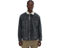 Куртка Levi's Relaxed Fit Sherpa Trucker из хлопка с начесом