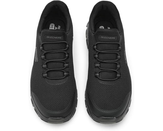 Эластичные кроссовки SKECHERS Glide-Step Noltek с геометрической подошвой