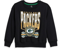 Детский флис Junk Food Clothing Kids NFL Green Bay Packers Drop Shoulder
