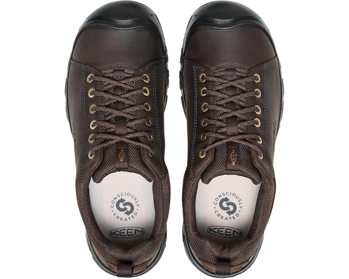 Кожаные оксфорды KEEN Targhee IV с водонепроницаемой конструкцией и бесшовной технологией