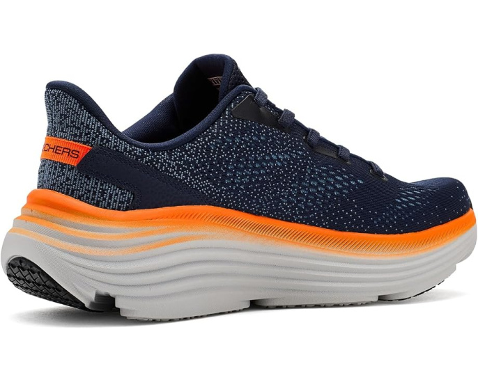 Беговые кроссовки SKECHERS Max Cushioning Endeavour с сетчатым верхом