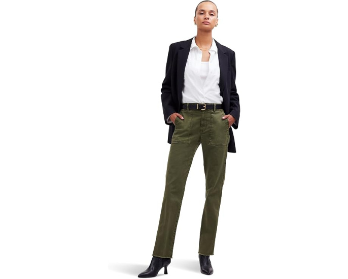 Женские брюки Madewell Midrise Stretch Utility Slim