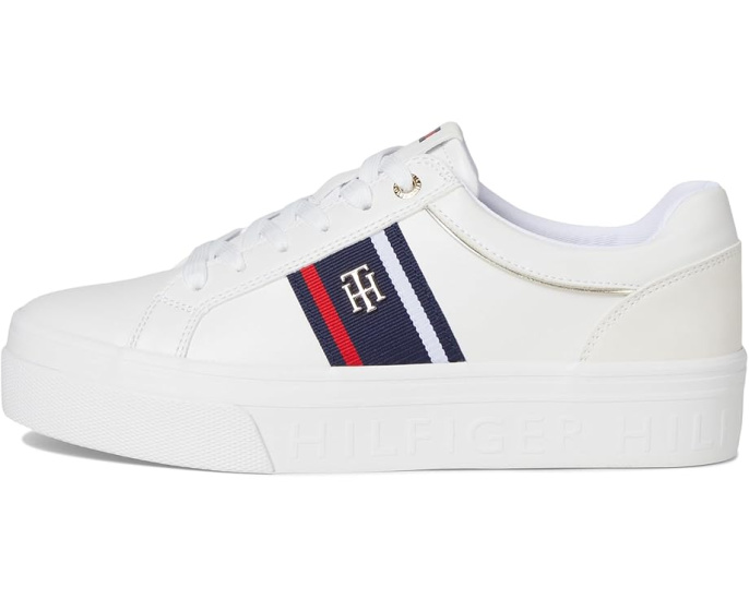 Кроссовки Tommy Hilfiger Badria белые с низким верхом