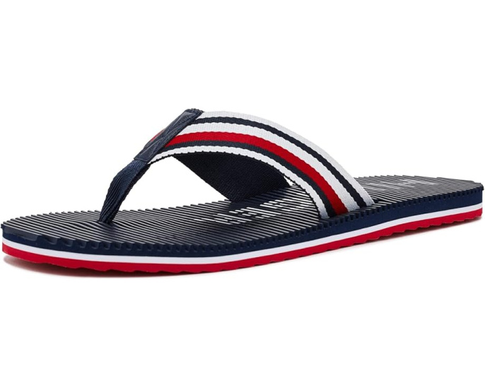 Сандалии Tommy Hilfiger Donom с текстильными ремешками и круглым носком