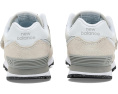 New Balance Kids 574 Core Hook & Loop кожаные кроссовки с липучкой